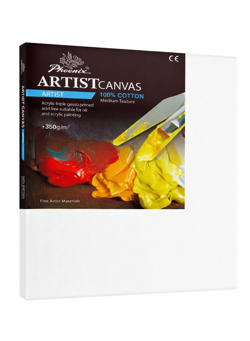 Phoenix Canvas white square 15*15 cm cotton 350 gm - Image 1